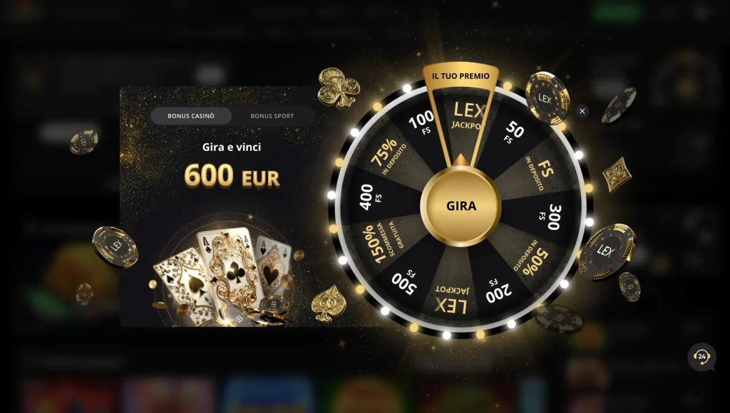 casino lex bonus wheel